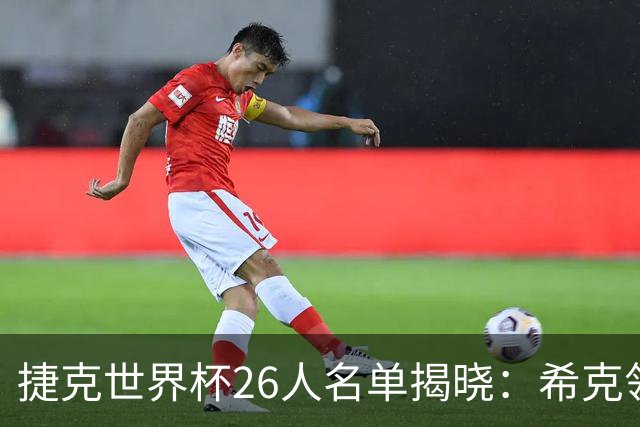 捷克世界杯26人名单揭晓：希克领衔，金斯基无缘大赛